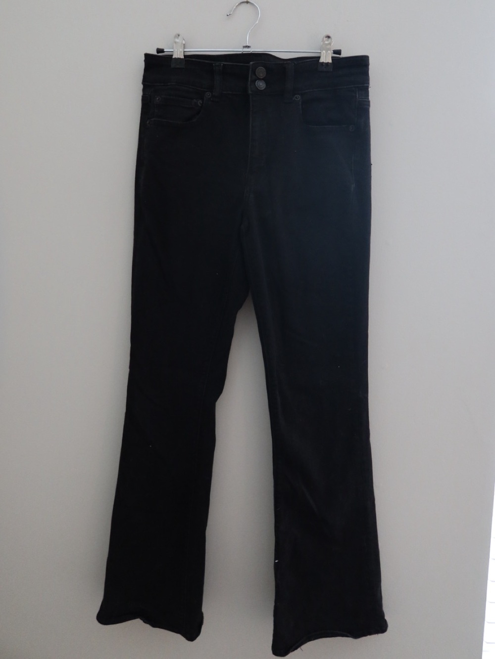 Next Level Apparel Black Flared Jeans